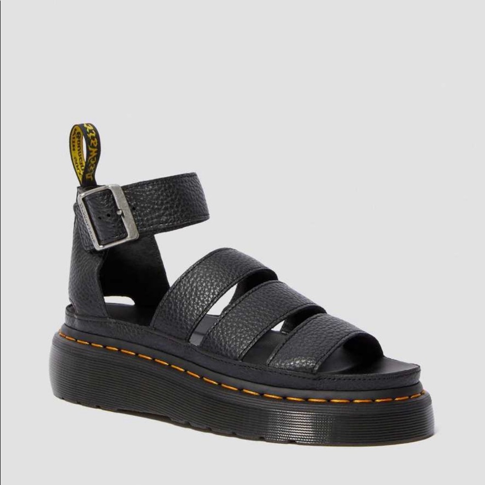 CLARISSA II WOMEN'S LEATHER PLATFORM SANDALS